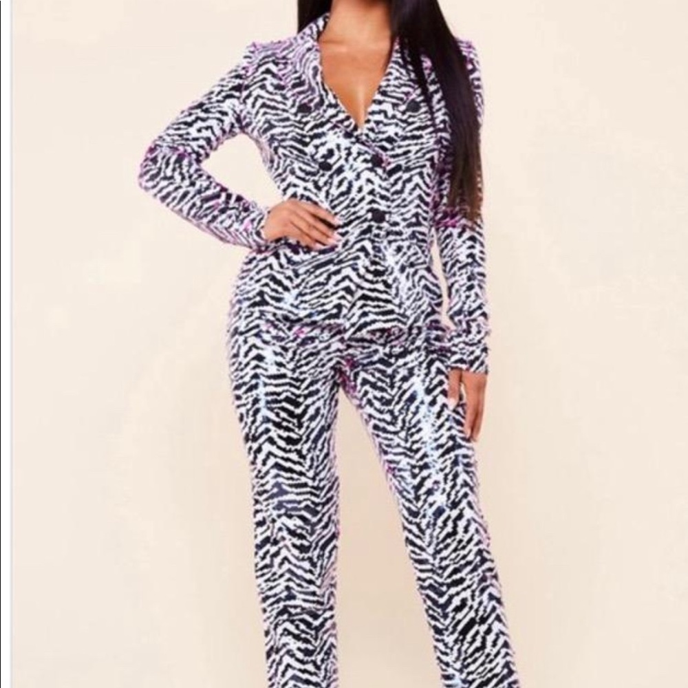 L’atiste Zebra reversible sequin two piece set - Picture 2 of 8